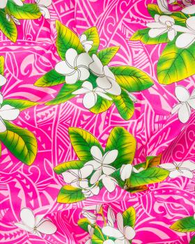 Polynesian fabric MANA Pink - Tissushop